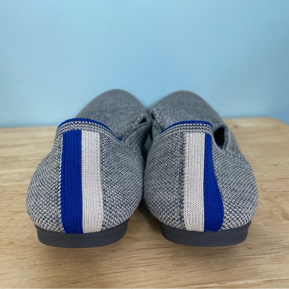 Rothy’s Women Loafer Taupe Heather Grey Blue Size 8 - Picture 5 of 8